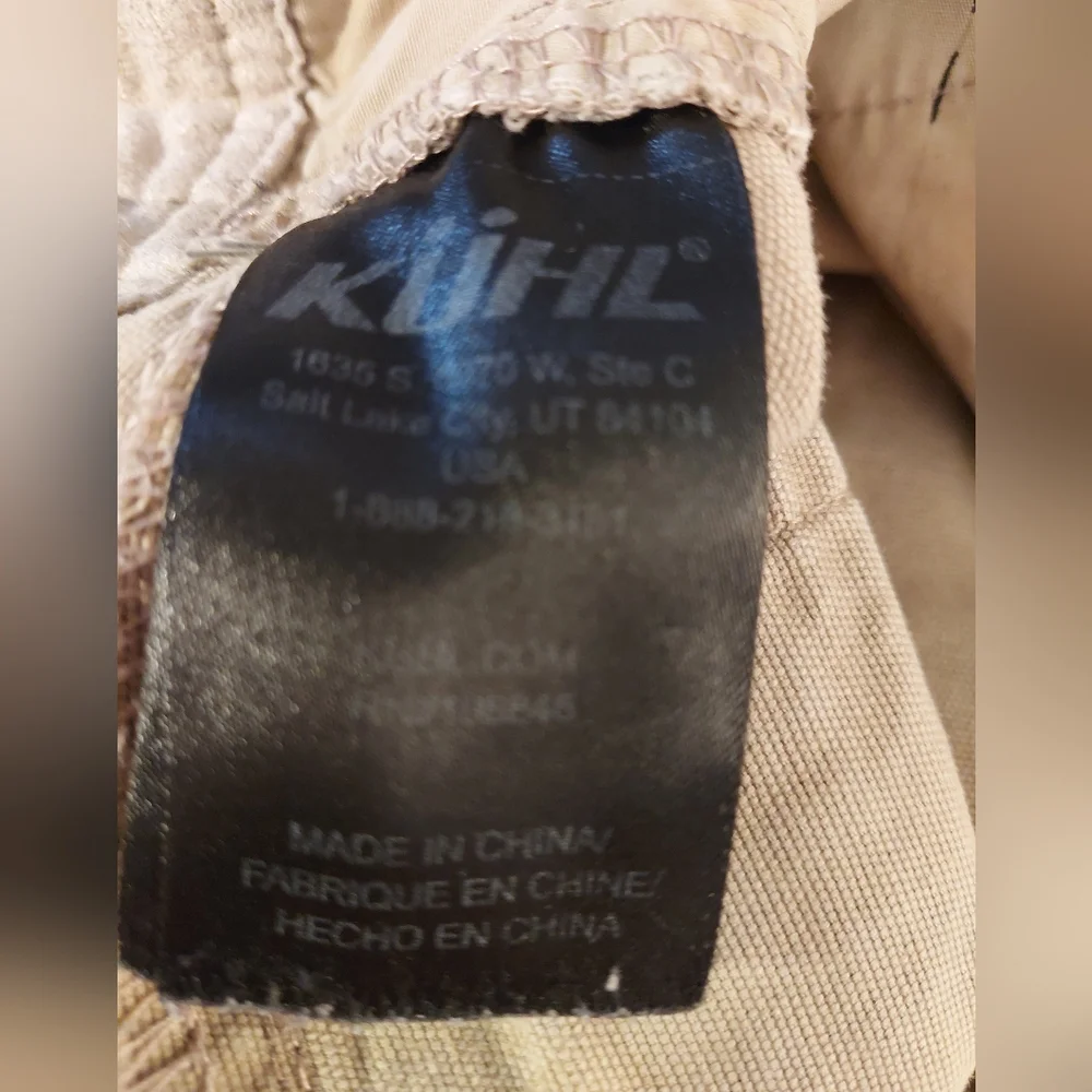 KÜHL Tan Chino Hiking Outdoor Pants 40x32
